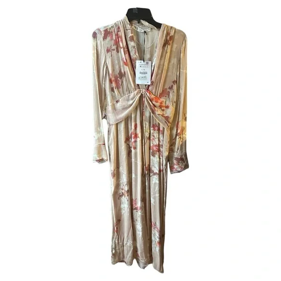 NWT Zara Limited Studio Collection Floral Print Dress - Picture 2 of 11
